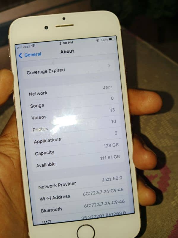 iphone 6s pta approved 128gb all okay only battery change 1