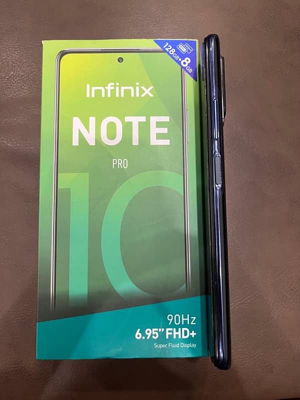 Infinix Note 10 Pro 8/128gb PTA Approved Black 5