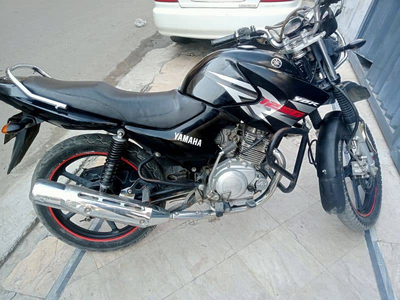 yahamha YBR 125 Single Digit Number 1