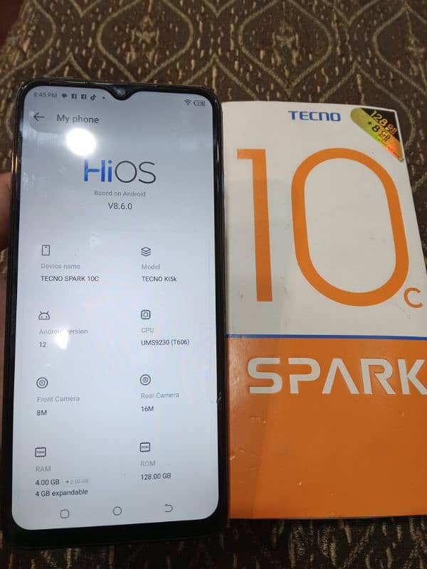 tecno spark 10c 128gb 1