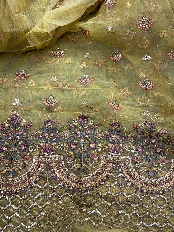 Noor e rang by zarif Embroiderd suit 2