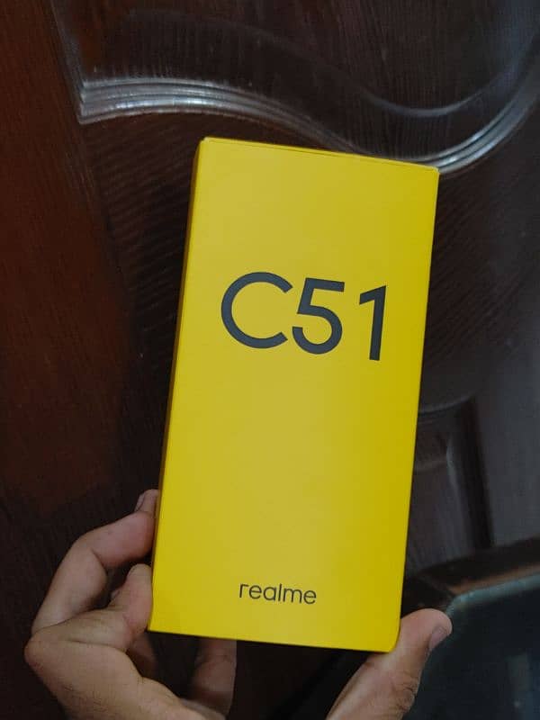 Realme c51 for GB Ram 64 Gb ROM 7