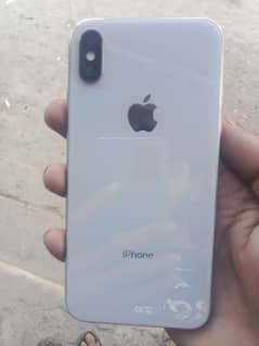 iphone x pta approved wight clr 256 gb no any fault