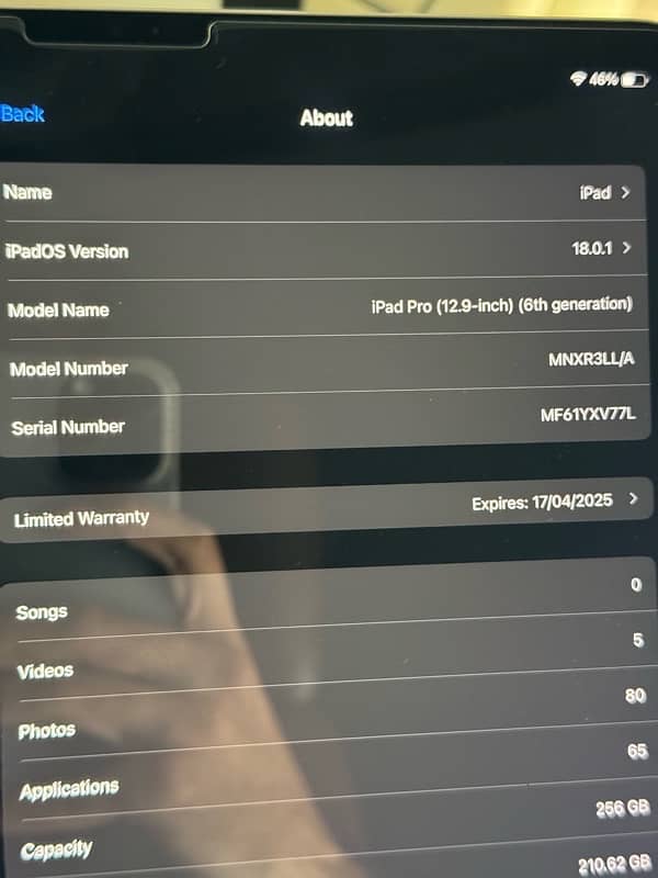 ipad pro m2 12.9 6th gen 1