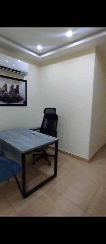 190 SQF FULLY FURNISHED OFFICE FOR RENT IN SECTOR D AA BLOCK BHRIA TOWN LAHORE 1