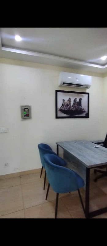 190 SQF FULLY FURNISHED OFFICE FOR RENT IN SECTOR D AA BLOCK BHRIA TOWN LAHORE 2