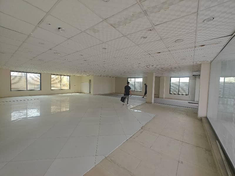 1 KANAL BASEMENT + 6 FLOORS COMMERCIAL BUILDING FOR RENT ON MAIN ROAD JOHAR TOWN 8