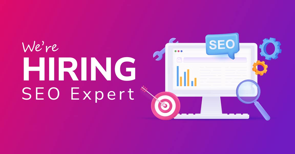 We're Hiring SEO Expert 0