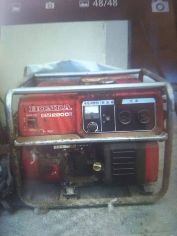 Honda  generator 2.5 kva argent sale 0