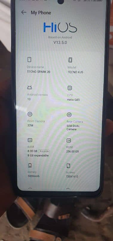 Tecno spark 20 8+8/256gb 4