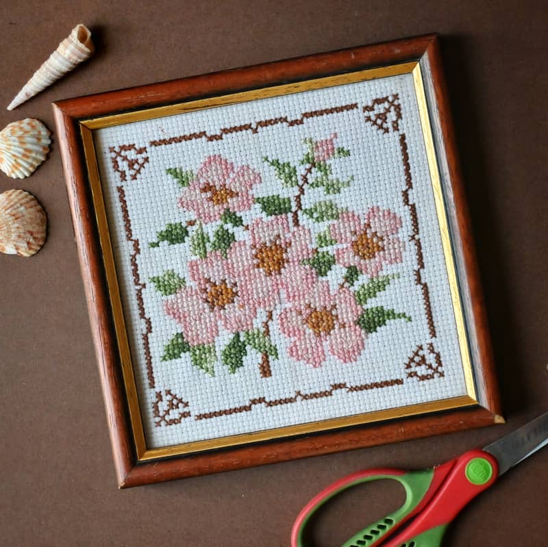 Custom Cross-stitch Embroidery Pattern Design without frame 2