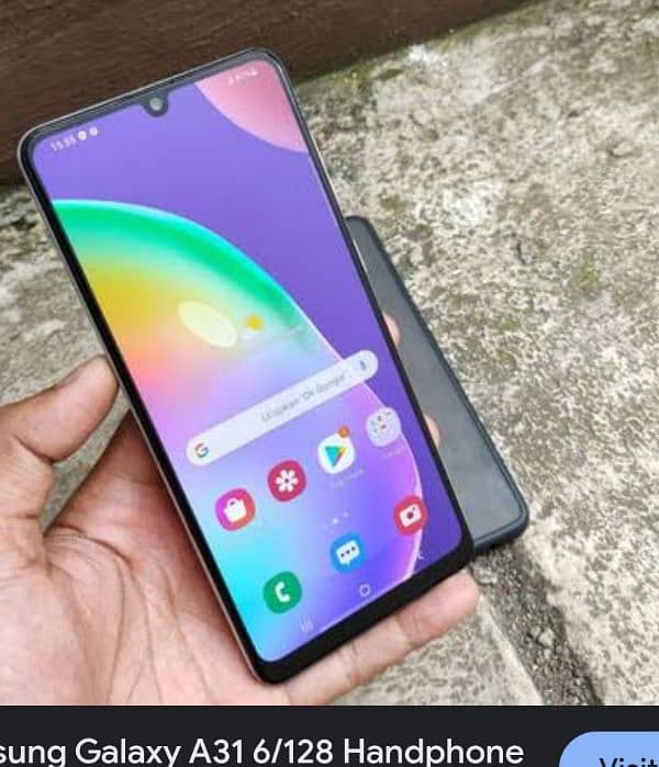 Sumsung galaxy A31 best in condition 1