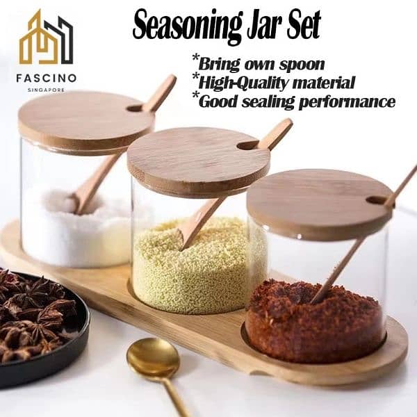 seasoning jar set 3pcs 0