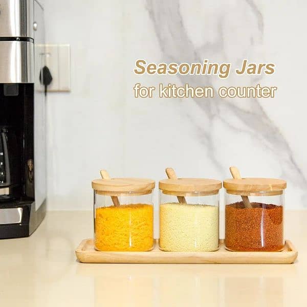 seasoning jar set 3pcs 4