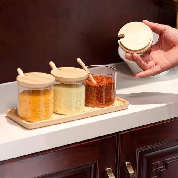 seasoning jar set 3pcs 5