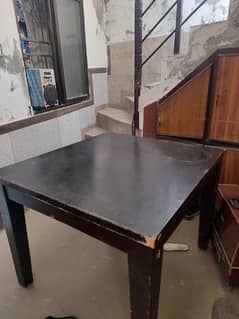 Dining table pure wooden urgent sale