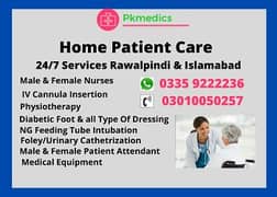 Male nurse , Female nurse , Patient Attendant , home medical care