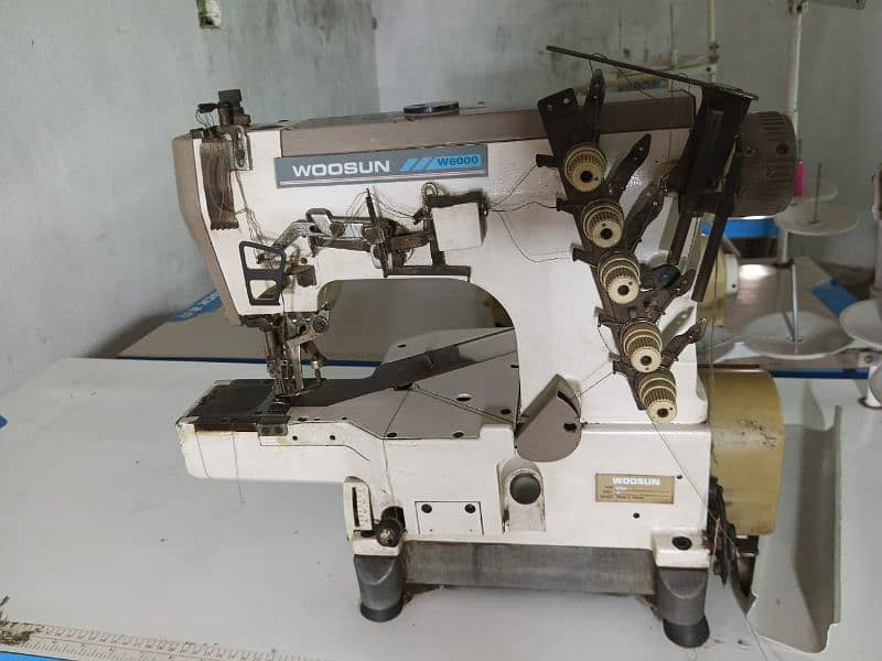 flat machine Woosun W6000 1