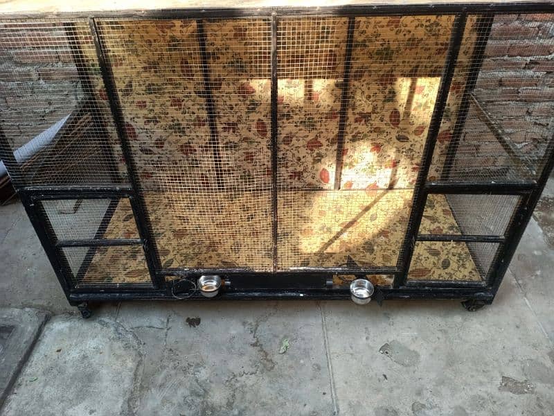 Iron Cage for parrots hens and other birds 0