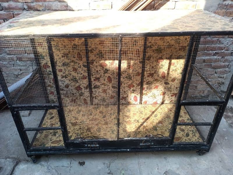 Iron Cage for parrots hens and other birds 4