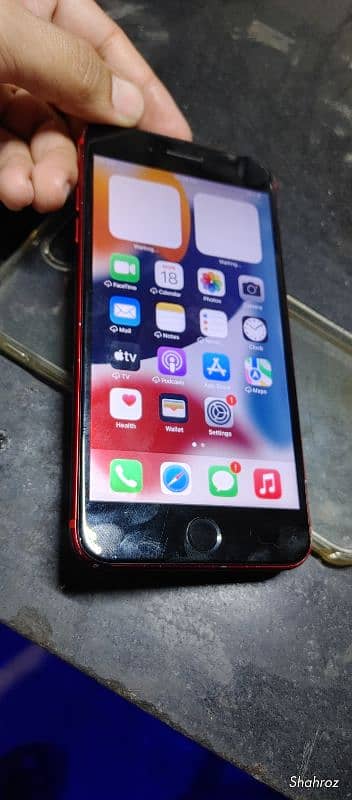 iPhone7plus 128GB PTA aproved red product eddition 03053372873 0