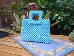 Turquoise crystal bag | Elegent Bag | Crystal bag