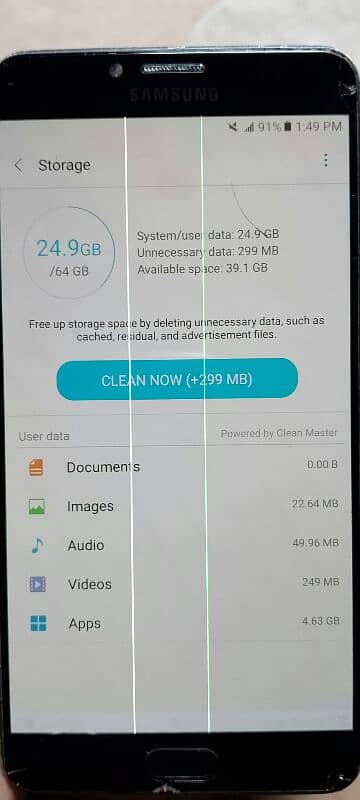 samsung galaxy c9 pro  only st 4