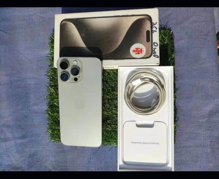 iphone 15 pro max 256GB PTA approved 0