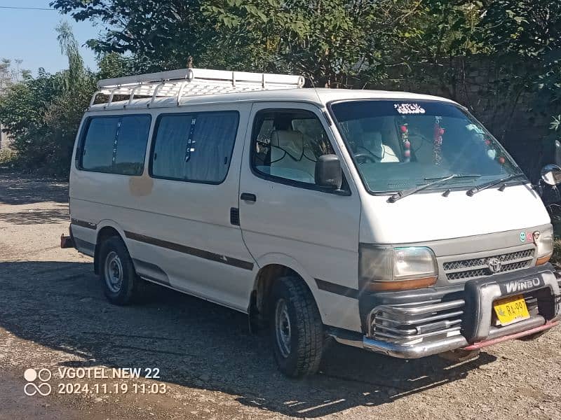 Toyota hiace 1992 standerd pindi to manshera rout permit up to date 1