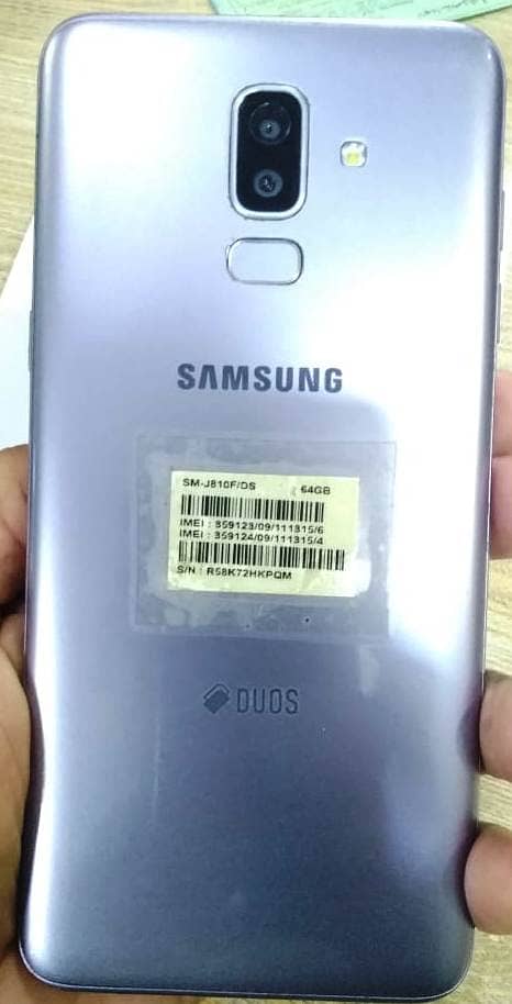 SAMSUNG J8 GOOD CONDITION 0