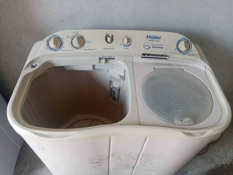 Haier Washing Machine with dryer 8kg 6