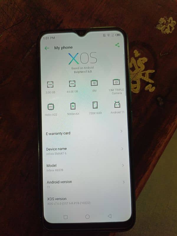 Infinix Smart 6 (PTA APPROVED) 0