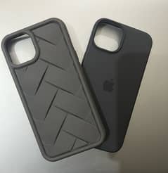 iPhone 14 Silicon cases both for 500/-