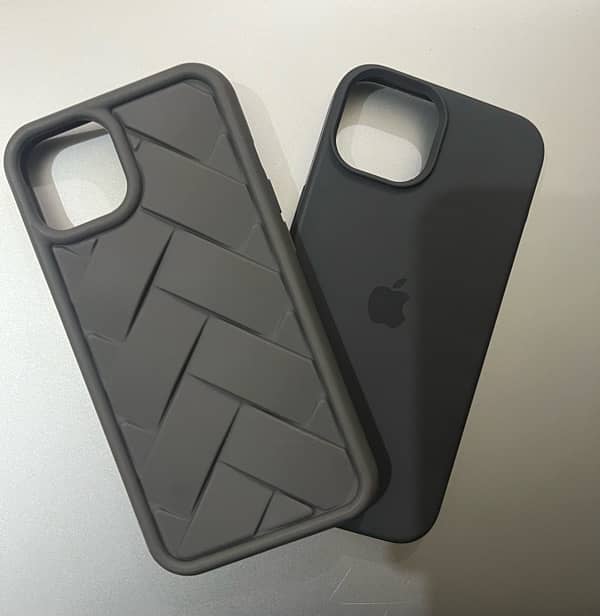 iPhone 14 Silicon cases both for 500/- 0