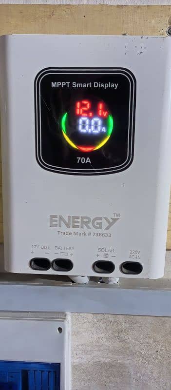 Energy MPPT Solar Controller 70A 2