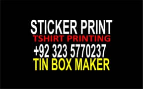 Sticker printing in pakistan