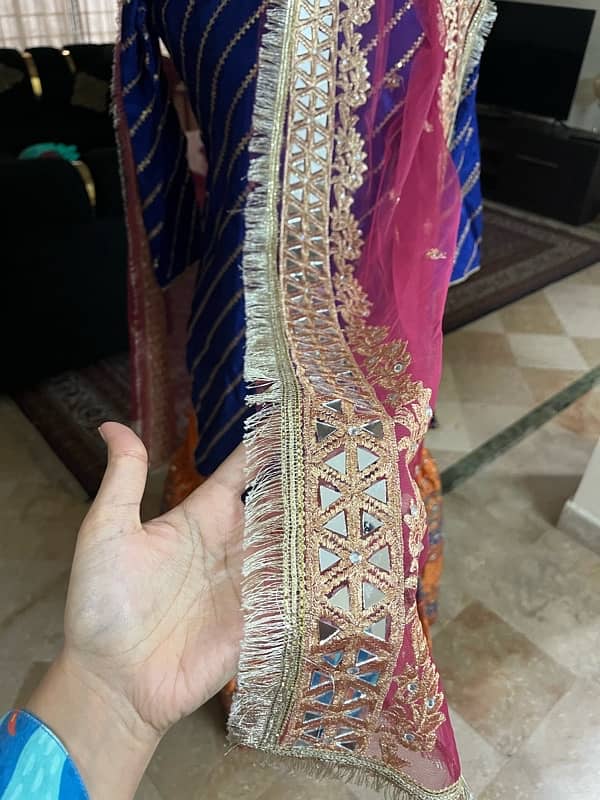 Beautiful mendhi dress 3