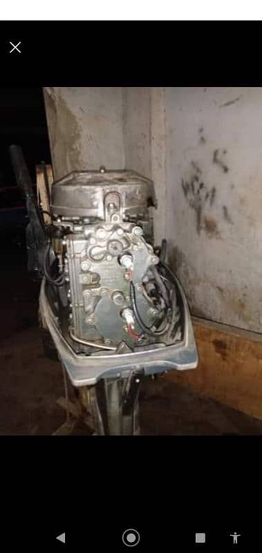 Yamaha 40hp engine start 1