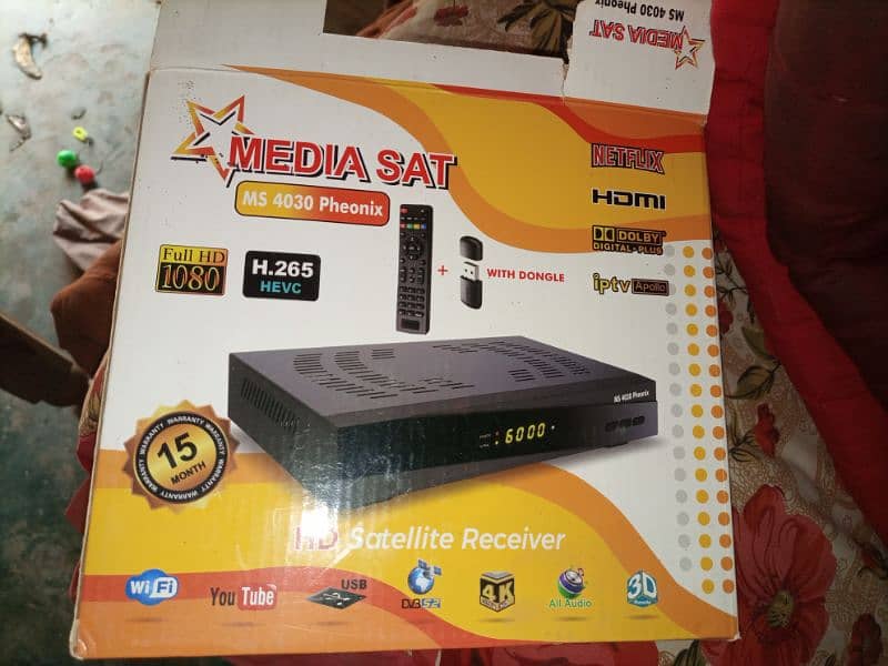 Dish receiver forever server working IPTV working YouTube working 4