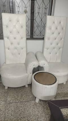 coffe chairs along coffee table