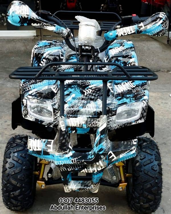 Belt engine 110cc jeep with new tyre ATV 4 wheel quad bike for sell 0