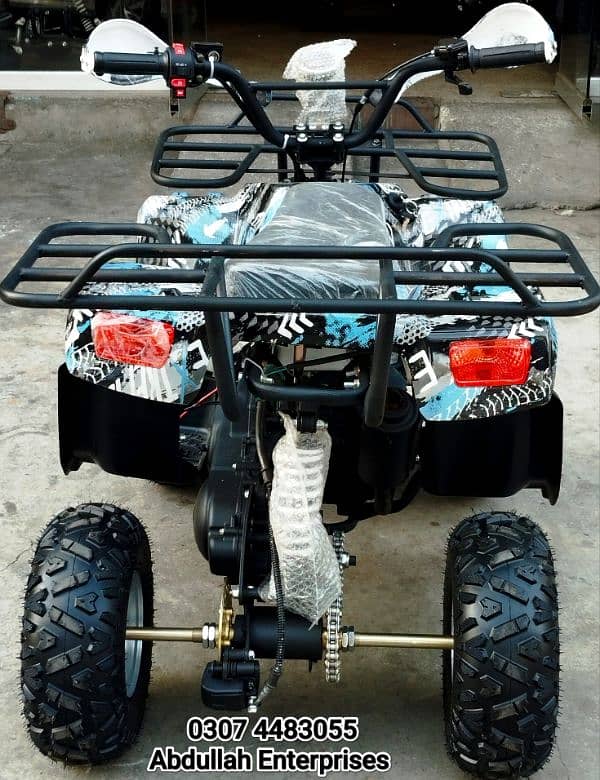 Belt engine 110cc jeep with new tyre ATV 4 wheel quad bike for sell 1