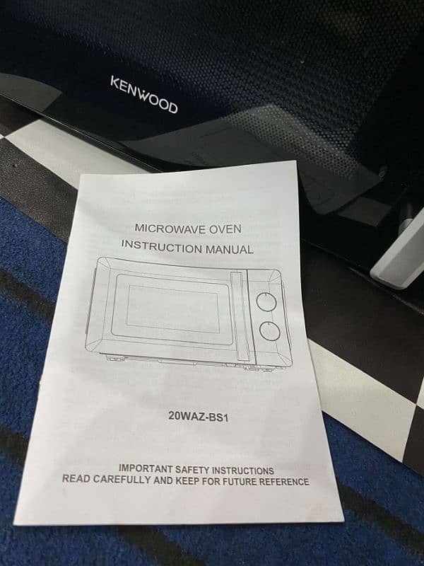 Kenwood MICROWAVE OVEN Capecity 20 L 3