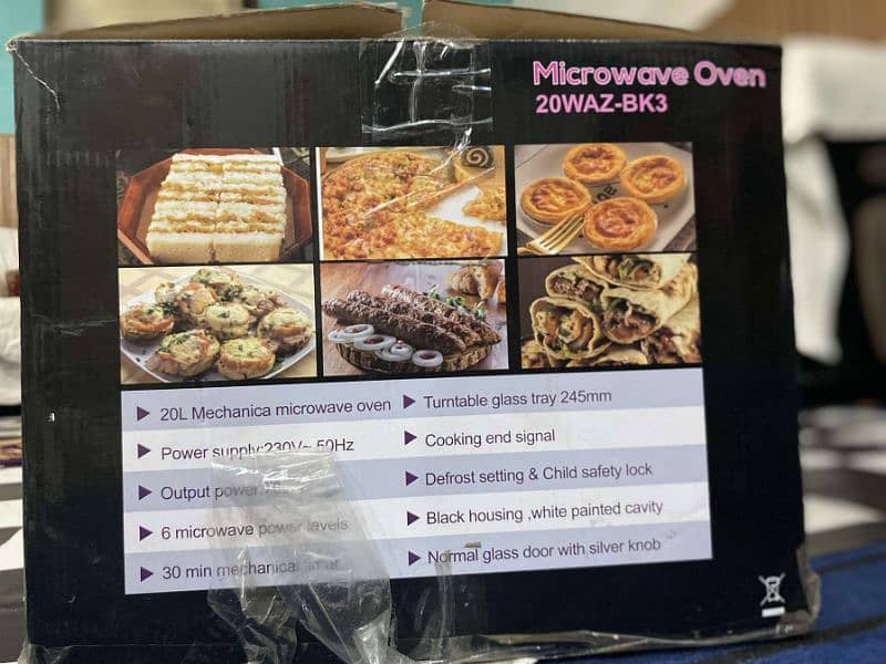 Kenwood MICROWAVE OVEN Capecity 20 L 12