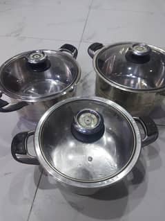 Cooking Pots Less used