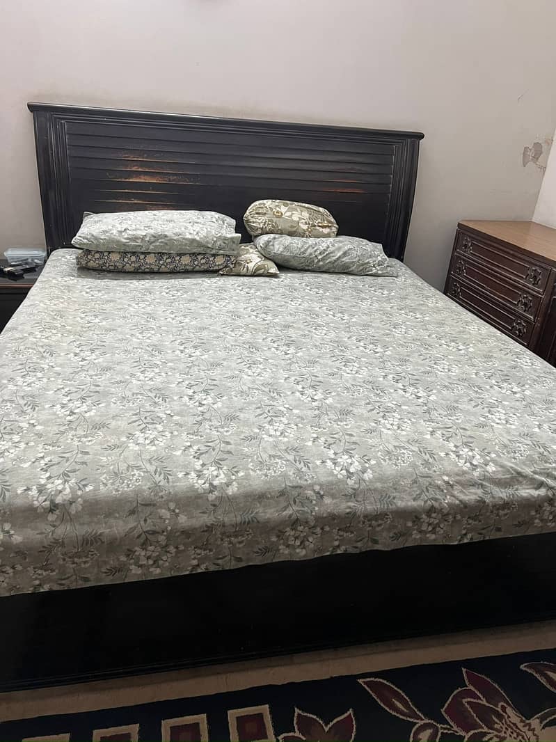 Bed Room Set for Sale Bed/Side Tables/Dressing Table/Cupboard 0