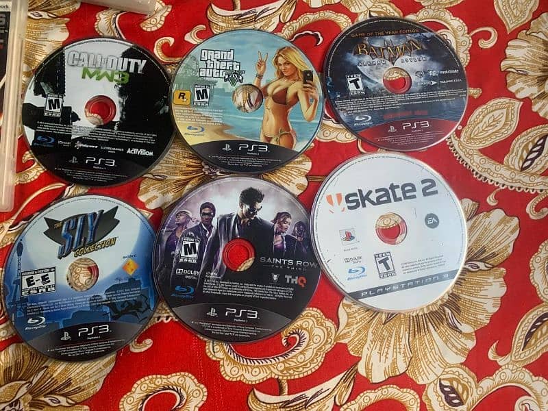 PS3 GAMES CDs Good Condition 9/10 availables 2