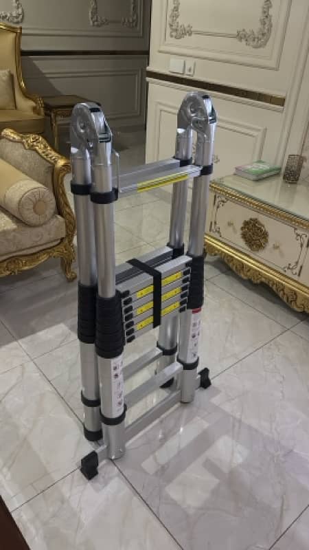 multipurpose folding ladder 2 in 1 3