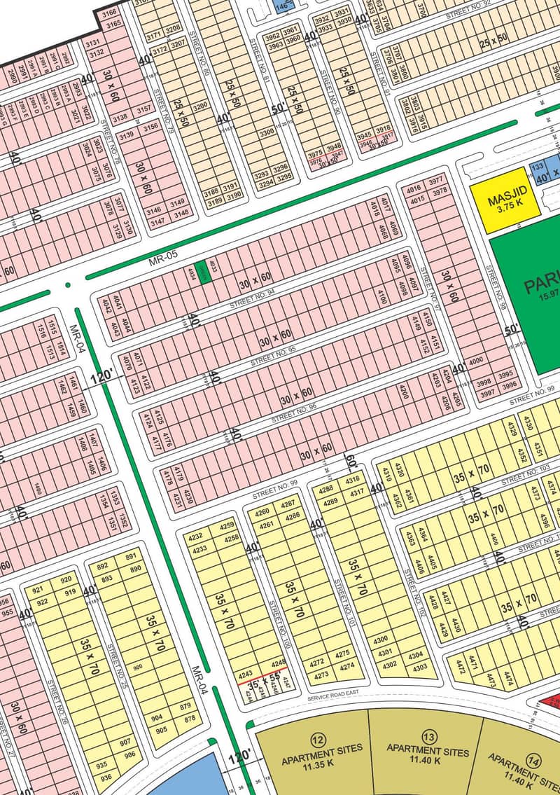 60 Ft Road Best Location 8 Marla Plot Available for Sale 0