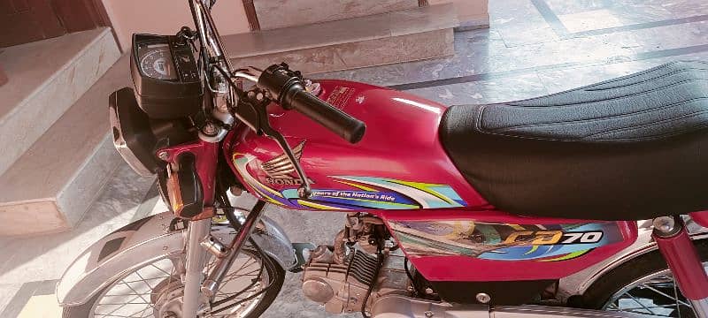 Honda CD 70 lush condition. . . urgent Sale. . . Totally Untouch. . . 0